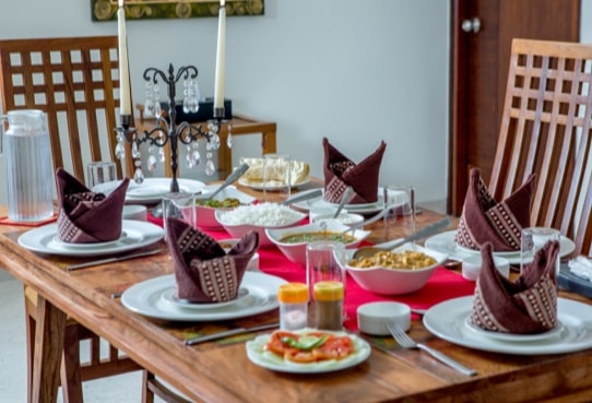 Healthy Home Cooked Meals in your serviced apartment